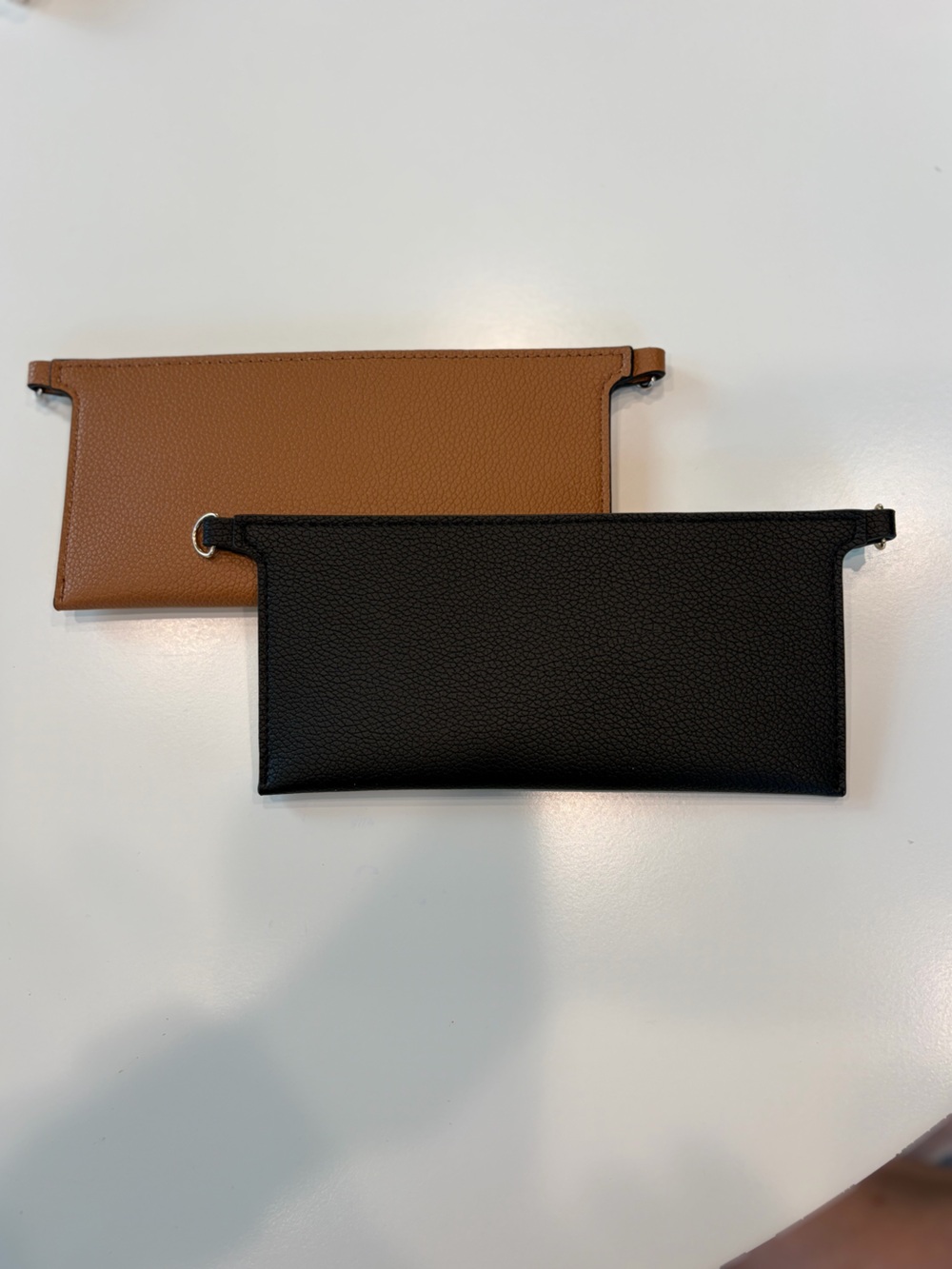 Wallet Insert With D Rings Brown or Black - Picture 4 of 8